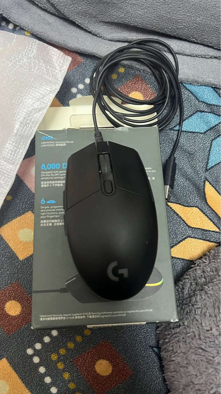 لوجيتك G102 • ٨٠٠٠ DPI • إضاءة RGB