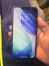 13 برو ماكس ذاكرة 256 اسود بطارية 82 بلادي وتر بروف سعر 725 وبي مجال 0...