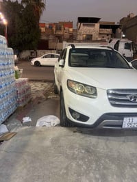سانتافي ٢٠١٢ خليجي للبيع محرك 3500  / 6 سلندر ماشية 130000  موجودة في ...