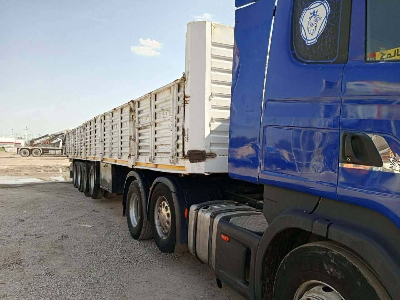 سلام عليكم للبيع سكانيا 2008 انجكتر خطين سنويه لل28مربوطه 4 دناكير جناب جاهزة للعمل ريتايدر كير اوتماتيك تايرات جاهزة تبريد شغال محرك كير اكسل شاصي كله كفاله مكانها كركوك رقمي ***********
