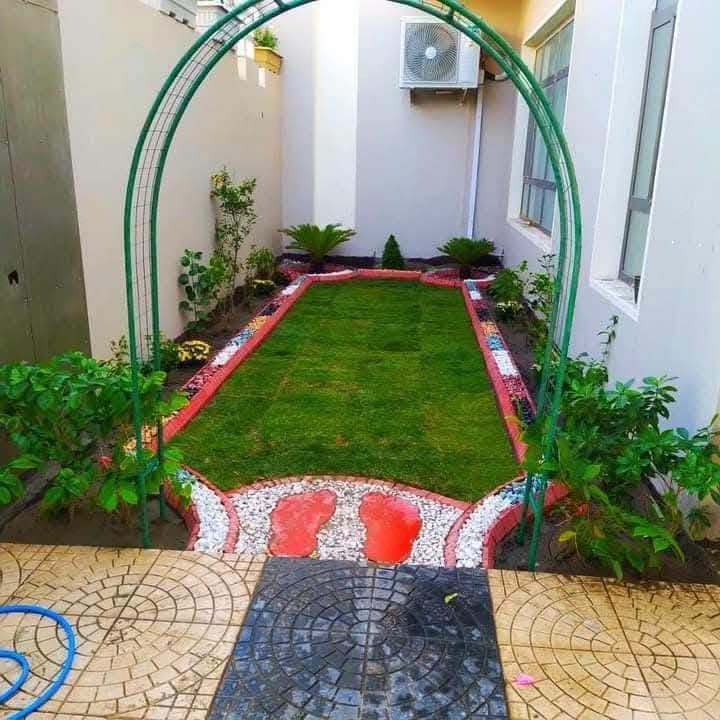 تصميم الحدايق بنواع الديكوارت
من الحجر الطبيعي وبسعار مناسبه
الشغل على المتر مواد وعمل للستفسار
اتصل على الرقم او مراسله ع الماسنجر 
واتساب *********** العنوان الديوانية المكان
