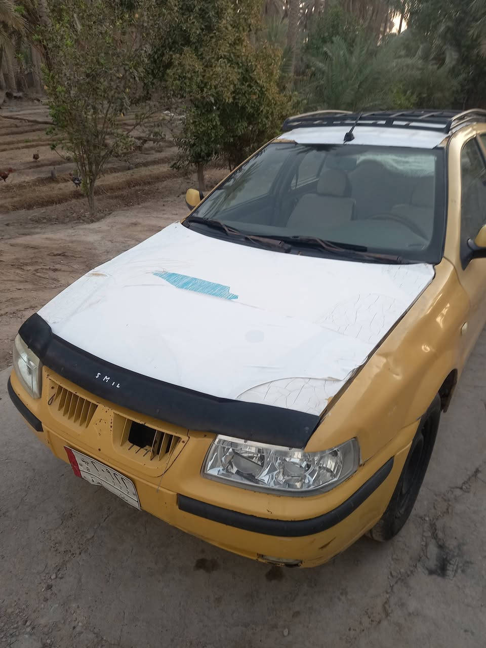 السلام عليكم سمند موديل 12المكان بابل السعر 17ورقة باقي التفاصيل على هذا الرقم ***********
