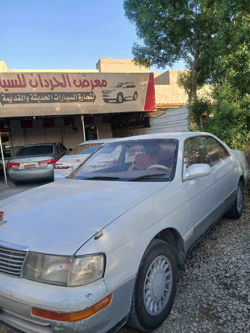 السلام عليكم للبيع بطه رقم انبار انكليزي تحويل مباشر مكينه ٢٥٠٠ مكفوله من اي عيب شرعي والضربه مكينه كير حداديه جدد تخم تاير سياره مال جنيان السعر ٤٥ وبيها مجال لشراي العنوان كربلاء الحسينيه هاتف ***********
