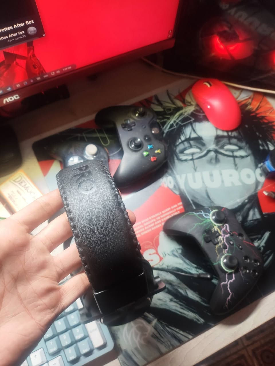 اسلام عليكم للبيع
سماعة Logitech pro x
السماعة بس الواير مالته مرات يفصل ابيعه كانما بدون واير وايرها اواكس 

الماوس Logitech g 502 x
كلش نضيف ما مستخدم هواي 
السماعة ب 60 الف 
الماوس ب 60 الف
