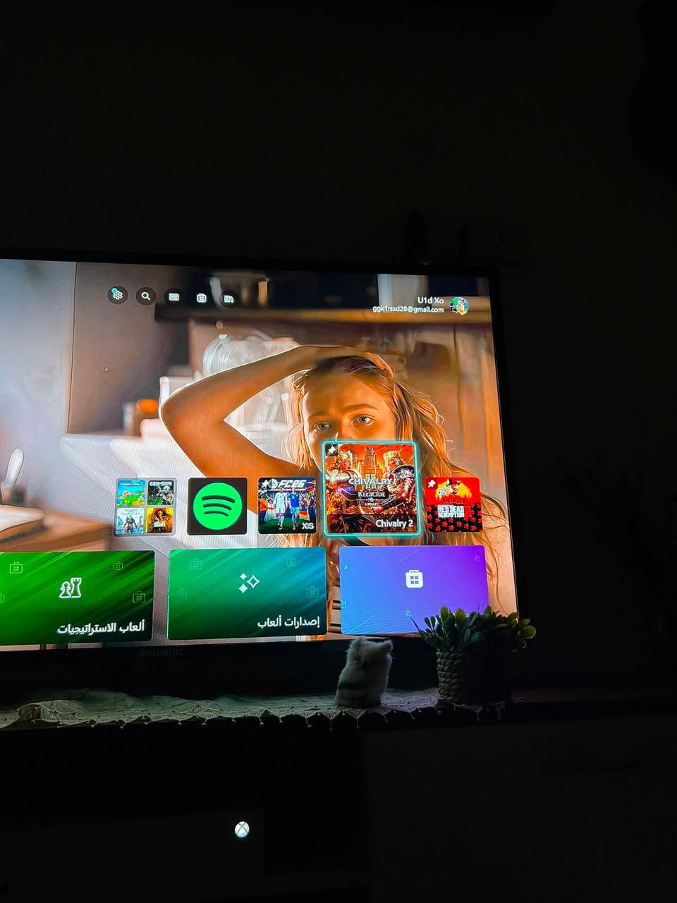 السلام عليكم♥️
جهاز   (Xbox Seris S) ⚡️
وياه 3 يدات ثنين واير ووحدة بدون واير اصلية
الجهاز مستخدم قليل ومابي اي خلل مامفتوح ولا متصلح
شرط تفحصة وتاخذة‼️‼️،،،
الجهاز بي حساب يحتوي على
FC26 ⚽️شراء
RED DEAD REDEMPTION 2 شراء
Insurgency شراء
(كيم باس 3 اشهر التميت )
مكاني بغداد قرب جزيرة بغداد السياحية
رقمي (***********)

السعر 450 الف.
