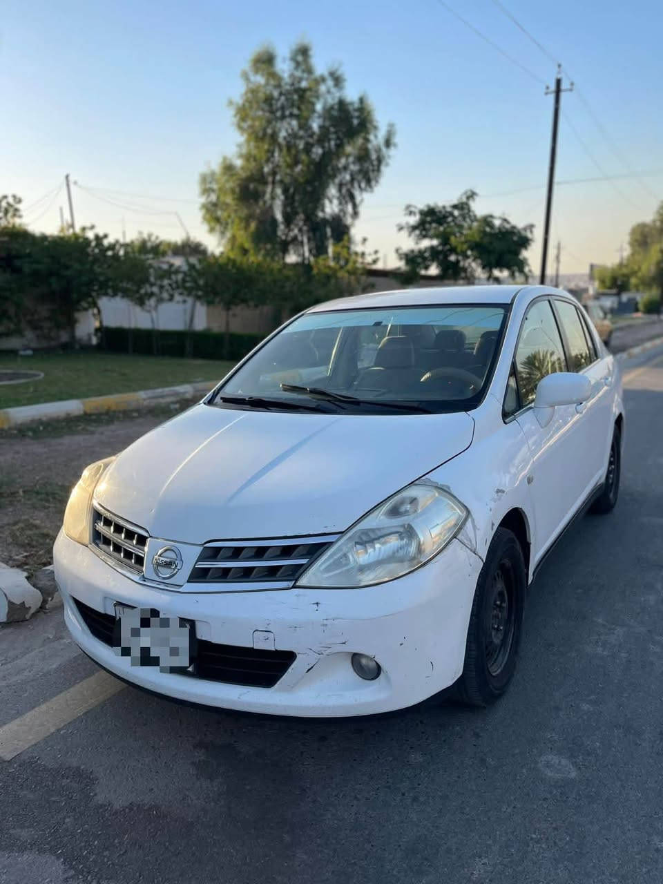 نيسان تيدا خليجي موديل 2007 محرك 1600  كبير أوتوماتيك .
كير محرك مكفولات تبريد شغال شاشة وكامرة خلفية باسمي مرور الغزاليه سياره نظيفه سعر 65 ورقه 
***********
