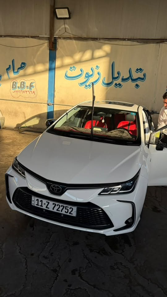 سلام عليكم 
للبيع كورلا 25 هايبرد
فول مواصفات
ماشيه 13 الف 
وشادلهه لدات 
وداخل احمر بلادي 
السياره مكفوله عدا 
بارد جوه القبق مال بانزين
سياره جديده بحاله الزيروو
بس ابو دراجه ضربهه ومصلحهه تصليح درجه اولى
السعر 24 ونص قفل
مكاني بغداد
اي استفسار واتساب 
***********
