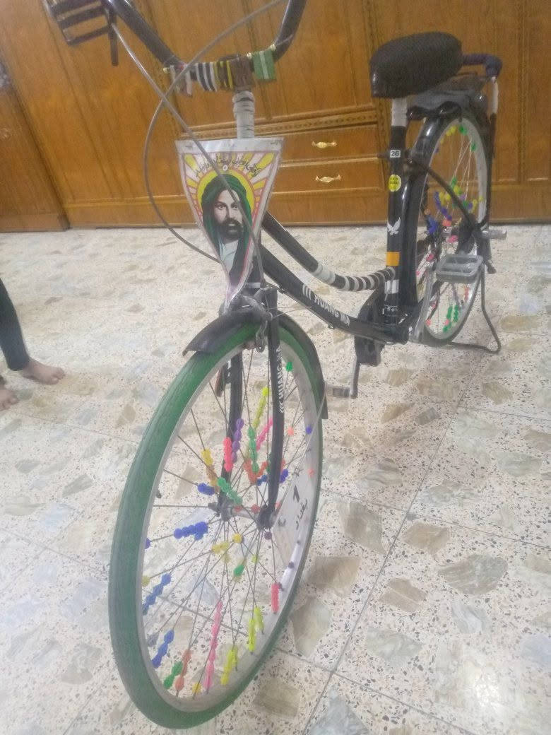 السلام عليكم
بايسكل للبيع مدينة الصدر
٨٠ وبي مجال
***********
