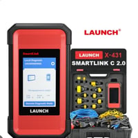 جهاز لانش x431pro lanch جهاز لفحص الشاحنات والسيارات الكاز سعر 1500$ 0...