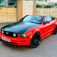 فورد موستنك للبيع موديل2007 محرك4000 كير ومحرك خير من الله صدر امامي خ...