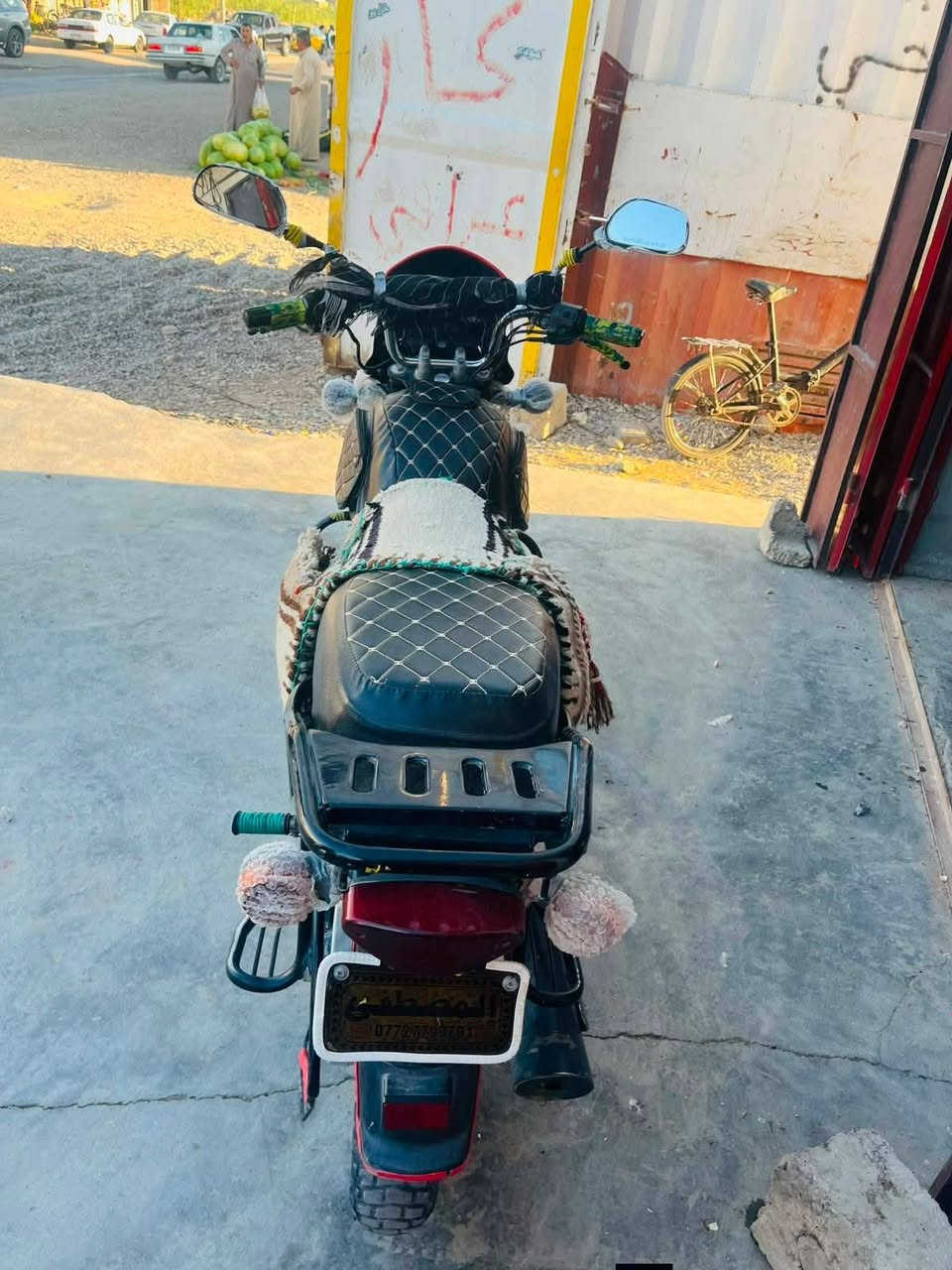 بوكسر للبيع دراجه خير من الله اي نقص ما بيها دراجه مال بيت موديل 19 ماكينه بلادي دراجه كلها بلاديه وكلها شغاله اي نقص ما بيها دراجه مال بيت مكان ديالى السعر 750 قفل الشراي خابر رجاء واستفسار اما رقم اما واتساب ***********
