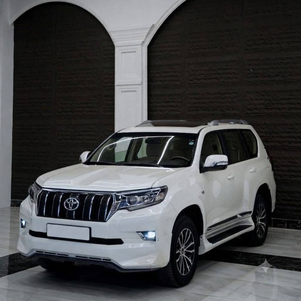 تۆیۆتا پڕادۆ مۆدێل 2019 مەکینە شەش پستۆن V6 ی مەرغووب مواسفات TXL فول تەنها کوشن جلد نیە سەیارەکە کلین ە لێدران و بۆیاغ ی نیە تەنها یەك شوێن PDR ی هەیە سەنەوی و ژینگە ی نوێ یە 2029 تحویل و غرامە بەشەرت سعر 365 و کەمێک مجال
94000 كم رويشتووه
 *********** تکایە جوابی نامە نادەمەوە تەنها تێل بکە( سفر حەوت پێنج سفر حەوت چوار پێنج سێ سفر هەشت سفر) أربيل, العراق
