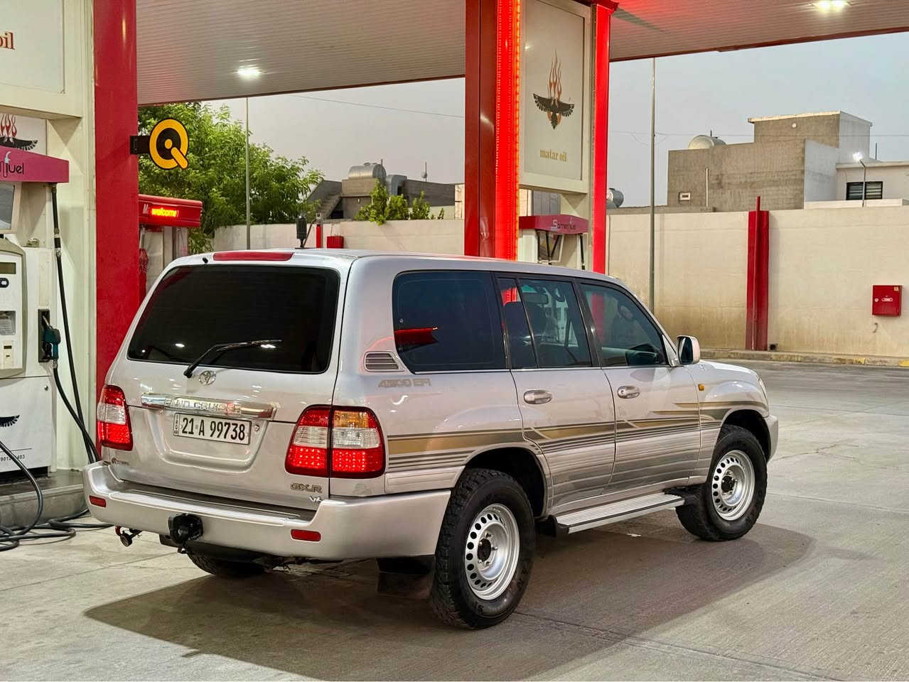 ‎تويوتا  لاندكروز موديل  2002  ( کیر عادي )

‎تحويل اصولي (اصلي )  سنوية رقم كلهم جديد
‎شرط تحويل و وكالة

‎سعرا  125 مجال قليل
‎مكان كركوك داخل المدينة

مواصفات داخل اصفر جامات كهربائي تبريد مركزي ثلاجة 
منضومة غاز ايطالي ٨٠ لتر يعني سيارة بنزين و غاز لايتات زينون مرايات كهربائية شاشة و كاميرة خلفي 
سيارة بي ٣ قطع صبغ و باب كلير بدون دواخل بدون ايرباك بدون تبديل بشرط باقي سيارة كفالة من كلشي
 
‎ محرك  6 سلندر بدون صوت  بدون بخار بدن صرف كلهم

‎كورك  ***********
‎اسيا  *********** كركوك, العراق
