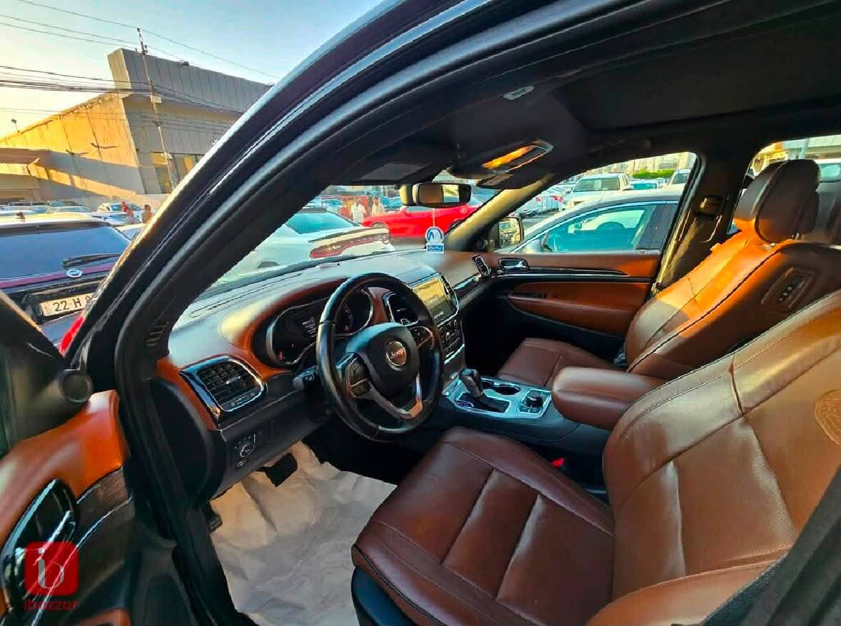 موديل ٢٠٢١ Jeep grand Cherokee
سيارة وكالة شريكة هارلم 
مواصفات فول over land 
سيارة بيها جاملخ سائق صبغ 
محرك كير شرط 
رقم سنويه جديد باسمي
مكان سيارة أربيل 
 واتساب ***********
