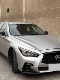 انفنتي q50  الموديل 2019    المحرك 3000 تون تيربو   رقم بغداد بأسمي ال...