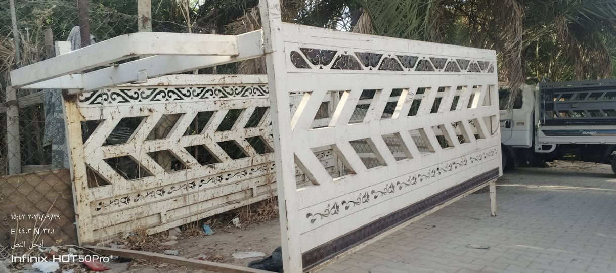 محجر تسكام ثقيل مال كيه نثيه للبيع مكاني نجف متواجد ع الفيس رقمي ***********

نص مكتوب في الصور:
- ١٥:٤٢ ٢٠٢٦/٠٩/٢٩
- E ٤٤,٣ N ٢٢,١
- أدخل النص
- Infinix HOT 50 Pro+
- 15:42 2026/09/29
- E 44,3 N 32,1