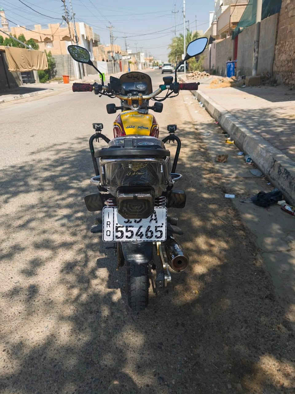 للبيع مستعجل فول ومكفول السعر 600 وبي مجال الدراجه ما تذب عليه لو ربع الي مو شراي لا يتعبني متوازي عل. بيعته العنوان مركز الرمادي الملعب 
للتواصل الاستفسار على الرقم ***********
