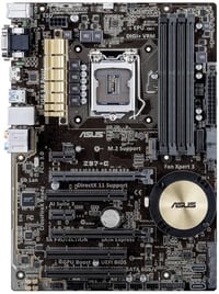 مذرات وبور   1-مذربورد جيل رابع asus z97-c  مع معالج كوراي 5 سعرة 60 ا...