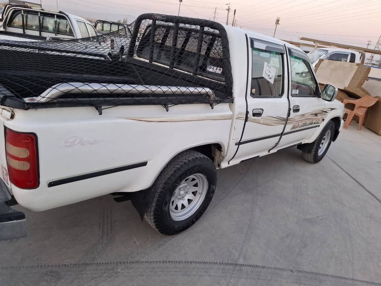 ***********
دێر مۆدێل 2007 مەکینە بەخ قولاب 

گێڕو مەکینە ئەکسل بەشەرت تاقم پێش و دوای تازەیە دەعم و لێدراوی نییە مەنەفێست ئەسڵی فسفۆڕ  سعری 36 گەڵاو کەمێ مەجال 

***********.       ***********
