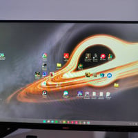 شاشة HKC نظيفة مابيها اي مشاكل 24 165hz Va 1ms مكاني بغداد الغزالية ما...