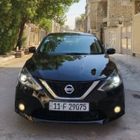 نيسان سنترا 2018 RS حادث امريكه حافه البنيد فقط وضع كلين  صور امريكه م...