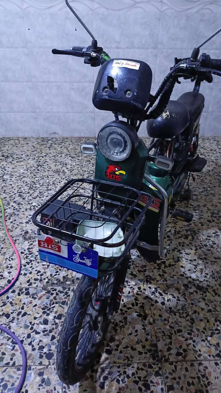 باسكل شحن • باتريات جديده • مستعمل ٢ سنين