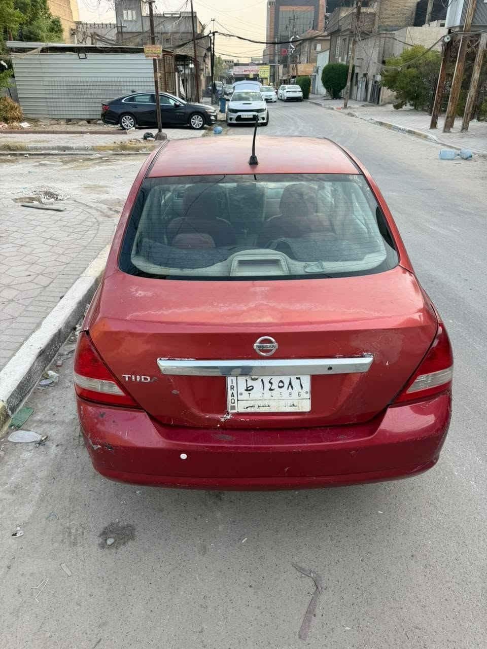سلام عليكم 
نيسان تيدا خليجي موديل ٢٠٠٨ بلاديه بيها جراد شويه دعاميات نص عمر ضربتها جاملغ خلفي مرجوع ع بارد سيارة بدون صبغ سعر 63
مكاني المنصور 
***********
