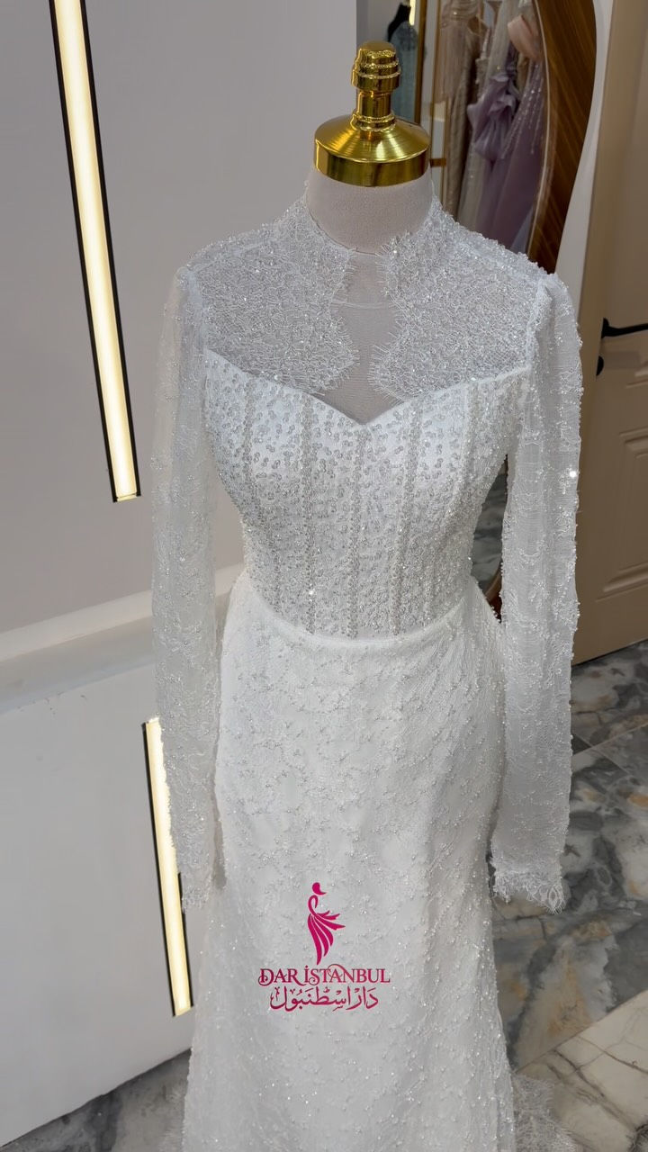 فساتين دار اسطنبول غير شكل💕✨
#دار_اسطنبول_للعرائس #ميك_اب #فساتين #عروس

نص مكتوب في الصور:
- DAR İSTANBUL دار إسطنبول