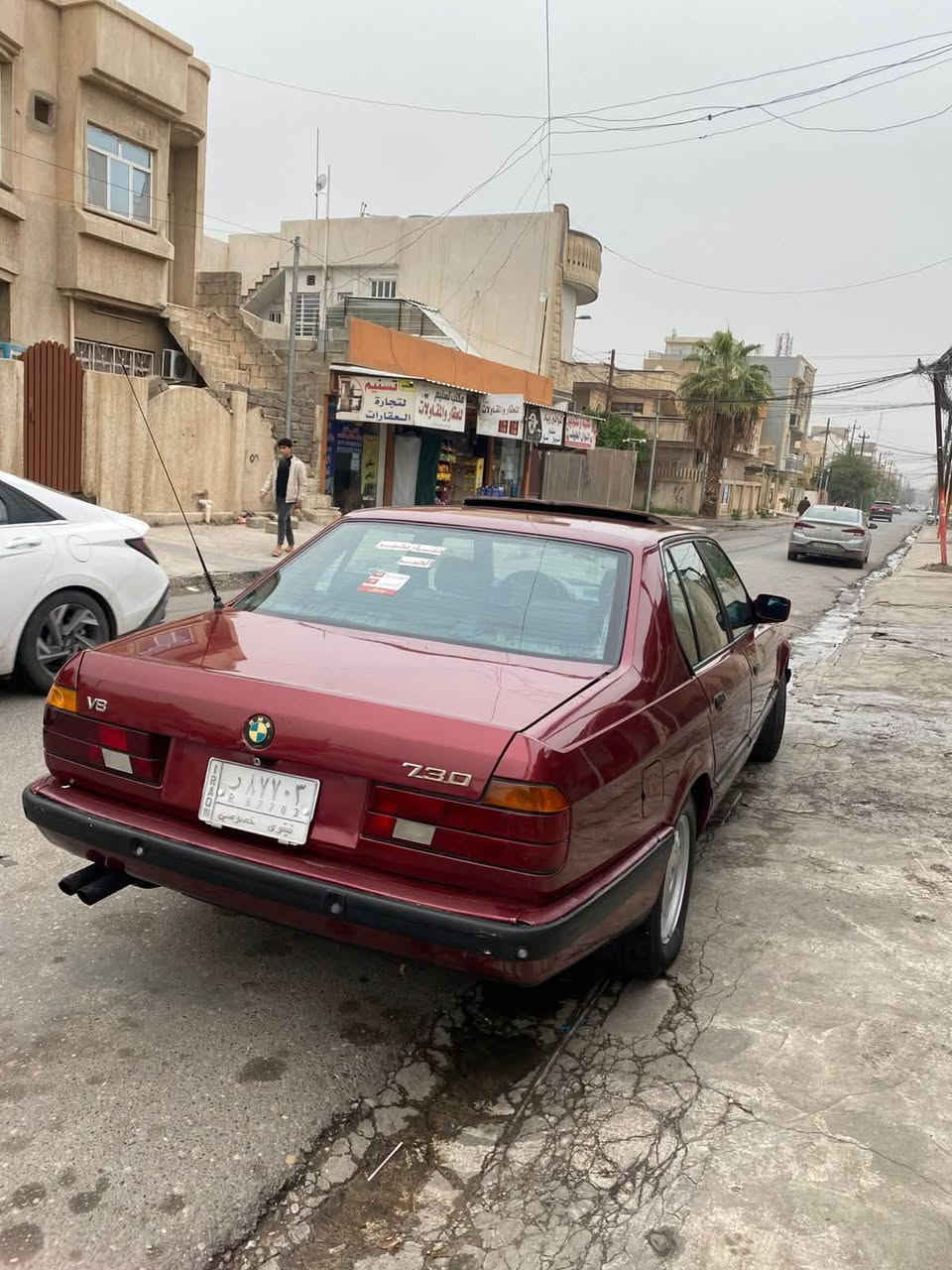 سلام عليكم BMW 730 i موديل ١٩٩٤
مكينه V8 3000اصل كبس
كشنات كهرب
كير اوتماتيك 
سياره بأسمي شرط التحويل
سياره بدون حادث مصبوغه فقط
طخم تايرات جديد
طخم امام خلفي جديد 
سياره ماشاءالله عليها نضيفه حيل
سياره دبل حاسبه دبل ايرباك 
دبل حساسات دعاميه 
منضومه صوت 
مكان سياره موصل
سعر ٦٣ وبيها مجال 
رقمي ***********
