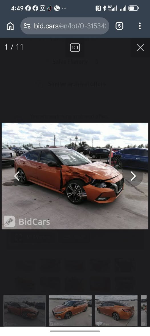 Nissan Sentra 2021 Sr 
چاملغ و بۆنیتی سبوغە لێوی بەتانەی سبوغە ئێرباگ بەس شانی تەقییە وە ٢٩ هەزار ڕۆییە نرخی ١٢٠ وەرەقەو مەجالێکی کەم 
*********** أربيل, العراق
