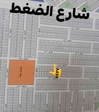 طابو ملك صرف • ١٠٠م • شارع الضغط