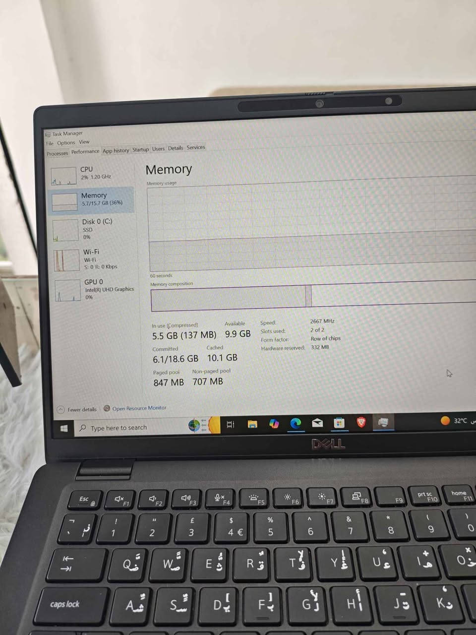 💻 لاپتۆپی Dell Latitude 7410 بۆ فرۆشتن  
​مۆدێل: Dell Latitude 7410  
​پرۆسێسەر (CPU): Intel® Core™ i5-10310U (نەوەی 10ی بەهێزی Core i5 vPro)  
​ڕام (RAM): 16 GB DDR4  
​مێمۆری/هارد (Storage):  256 GB SSD NVME
​کارتی گرافیک (GPU): Intel® UHD Graphics ( 8 گێگا )  
​سیستەم: Windows 10 Pro 64-bit Original  
شاشە لەمس + فەیس ئایدی + بەسمەیە 
​قەبارەی شاشە: 14 اینچ بە کوالێتی بەرز  
​کیبۆرد: کیبۆردی بەهێز بە پیتی عەرەبی و ئینگلیزی  
​گونجاوە بۆ کارەکانی ڕۆژانە، پرۆگرامینگ، ئۆفیس، خوێندن، سەرپەرشتیکردنی سیستەم و ئامێرەکانی چاککردنەوە، و ئینتەرنێت.
​خاوەن دیزاینێکی باریک، سووک و کەشخەیە بە بەدەنێکی بەهێزەوە

نرخ 445 هەزار 

***********
***********

قەڵادزێ بشدار, السليمانية

