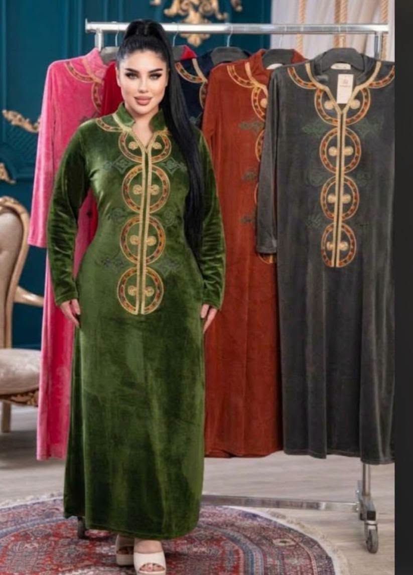 دراعة تونسي • مخمل سوفت • مقاسات L-3XL