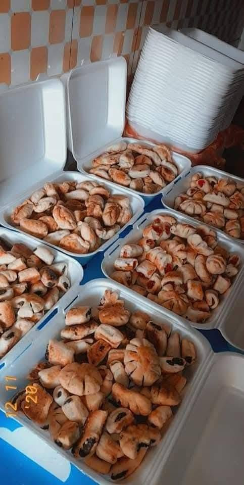 فطائر جبن • فطائر لحم • توصيل العشار