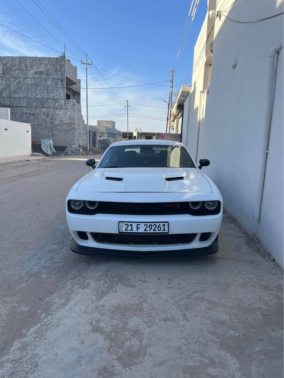 جالنجر V6 • رقم سليمانية • حادث قطعتين