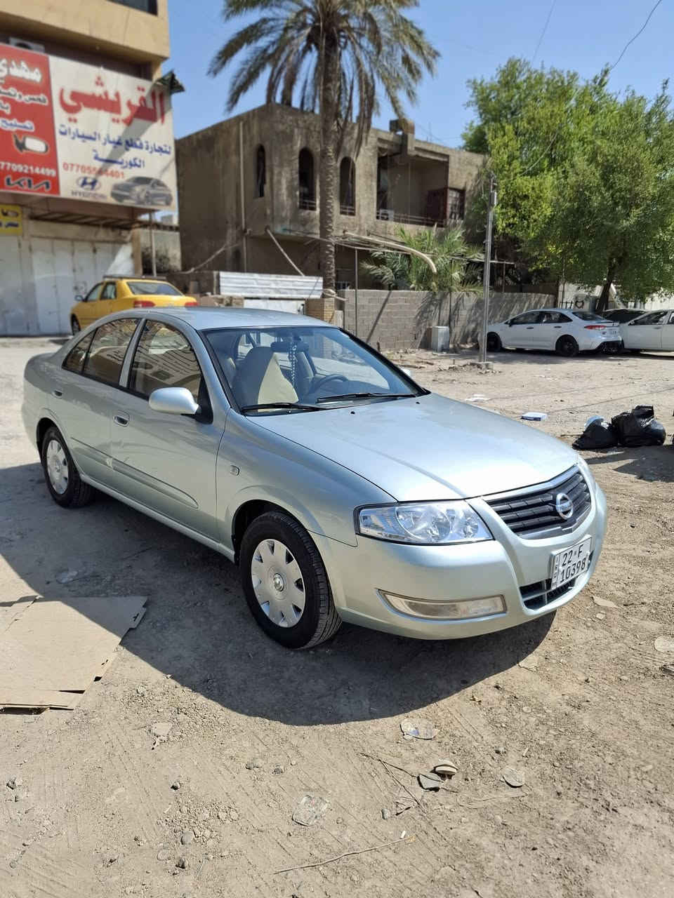 سلام عليكم 
للبيع نيسان سني موديل 2007
سياره جاهزة وخير من الله 
السيارة مابيه بس صبغ صفحة السايق 
والسيارة تبريد ومكينة وكير مكفولات 
سياره جاهزة من اي شي سياره رقم اربيل مكان السياره بغداد
السعر95 وبيه مجال 
للتواصل ***********
