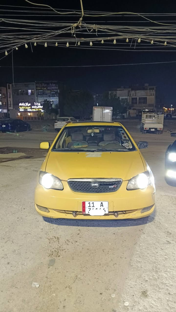 للبيع بي واي ديf3
موديل2011
كير اوتوماتيك المرغوب 
مكينه كير لانسر ياباني بلادي خير من الله تبريد منظومة جديدة ثلج صدر امامي خلفي كله جديد بيهه  طخه خفيفه بل جاملغ الخلفي عل بارد فقط واضحه بل صور
رقم بغداد دولي سنوية وهزة جديدة 
تحويل ثاني يوم 
السعر38وبيهه مجال
مكاني بغداد الغزالية 
الاستفسار ‏‪***********‬‏
