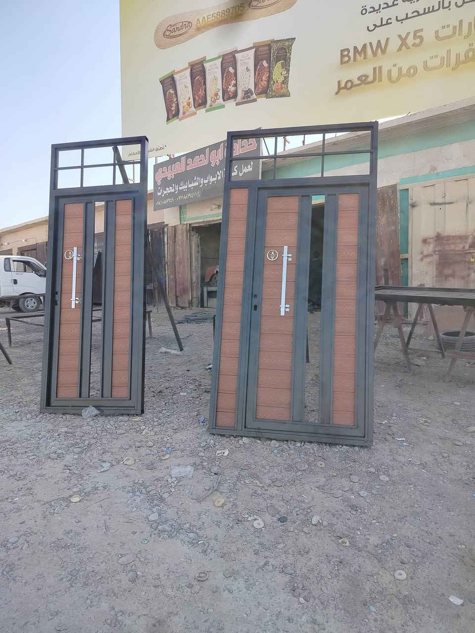بوب ربل بديل خشب حديد 2 مليم أن شاء الله ينال اعجابكم تحياتي حدادة ابو احمد العبيدي
موقع العمل فلكت فرسان العلم 
*********** واتساب
***********
