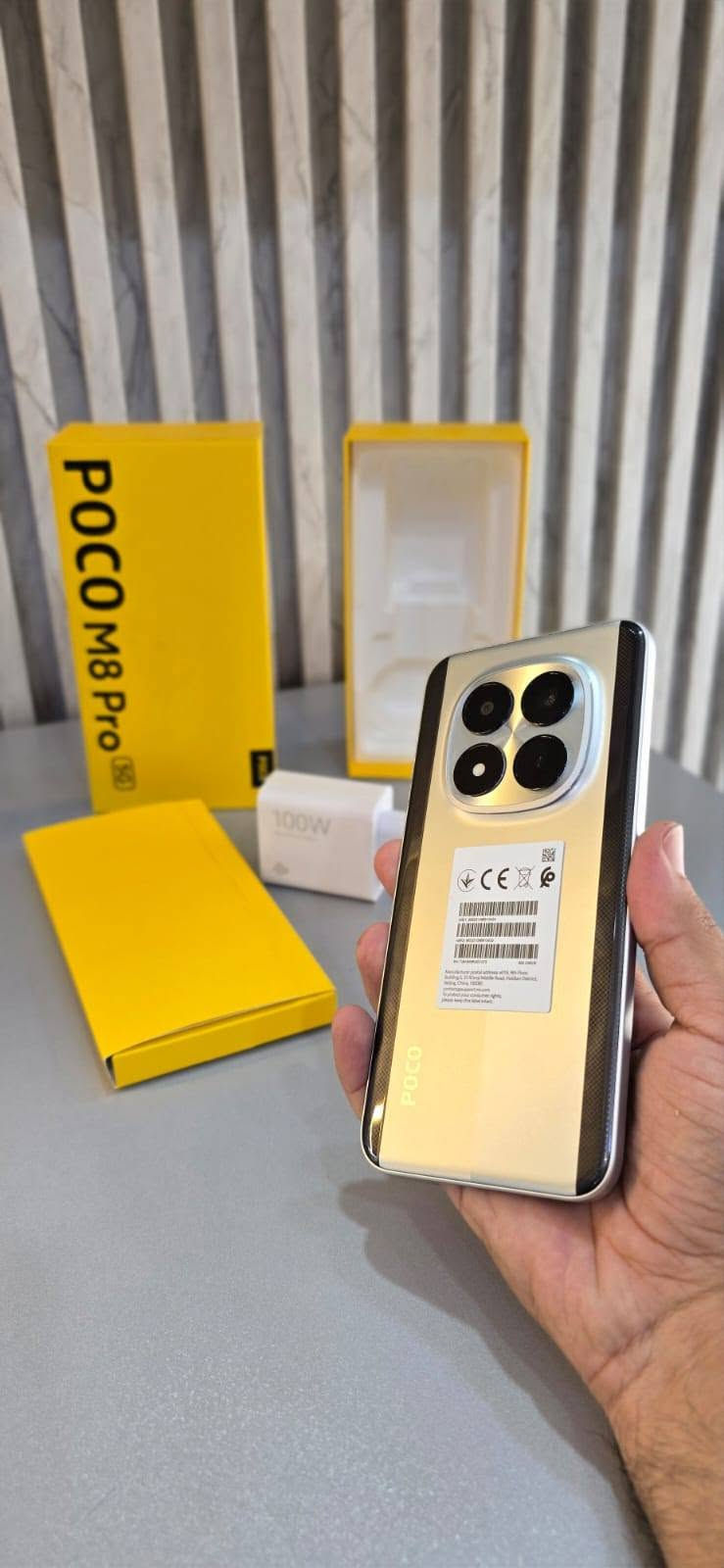 بوكو m8 برو
POCO M8 Pro 5G
     بسعر 475 الف

🔹 الذاكرة الاساسية 256GB 
🔷️ الذاكرة العشوائية 8GB 
🔷️ المعالج Snapdragon 7s Gen 4
🔷️ البطارية 6500mAh ، ويدعم شحن 100W
🔷️ كاميرا 50MP 
🔷 ️مقاومة ماء وغبار IP68/IP69

لمشاهدة جميع الموبايلات والإكسسوارات المتوفرة
ادخل على الهاشتاك👇🏼
#مركز_احمد_الخفاجي
للطلب والحجز مراسلتنا واتس اب 
***********
او التوصل دايركت 

#موبايلات_العراق #موبايلات_الحلة #موبايلات_بغداد  #احمد_للموبايلات #عروض_العراق #تكنولوجيا_العراق
#خط_كفو #زين_العراق
—————————————

 مركز أحمد الخفاجي للموبايلات

بابل – ناحية أبي غرق – شارع المركز
