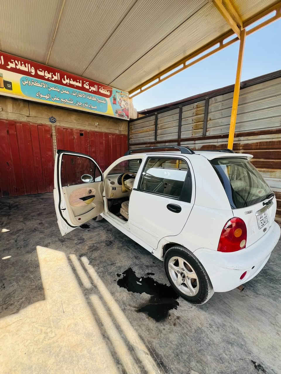 ‏السيارة موديل 12 شيري ‏تيكو ‏ ‏جاهزة من كل شيء تبريد شغال ‏كهربائيات شغالة سيارة حلوة جاهزة من كل شيء بيها شوية بجمع أمامي سعر 33 لو بيها مجال *********** مكان السيارة بسمياه قرية 10 ￼￼￼￼￼￼￼￼￼￼￼￼ رقم بغداد ￼
