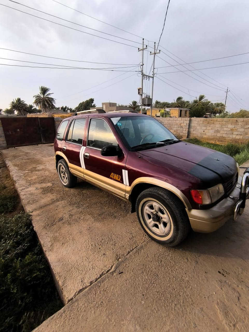 للبيع كيا سبورتج موديل 95
محرك 2000 گير عادي
هزة و سنوية قبل اسبوع مسويهن 
مداور ثاني يوم 
مكانها الكوت ناحية الدجيلي 
للاستفسار ***********
