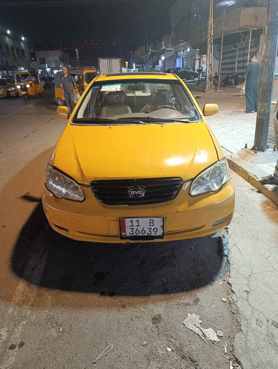 السلام عليكم. BYD موديل 2011 محرك لانسر.والمحرك بي تبخير التبريد شغال.گير مكفول.بيهه ضربه بسيطه من البنيد من الجهه اليسره اكفل غرامه وتحويل و هيىه مكاني بغداد الكمالية رقمي *********** واتساب السعر 35 وبيهه مجال
