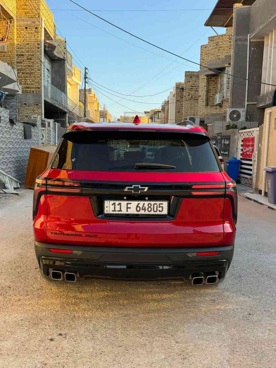 ترافرس 2024 بلاك ادشن
بنيرامه 
ماشيه 23 mi
رقم بغداد 
فقط بنيد مبدل حافت الجاملغ مصبوغ

***********
