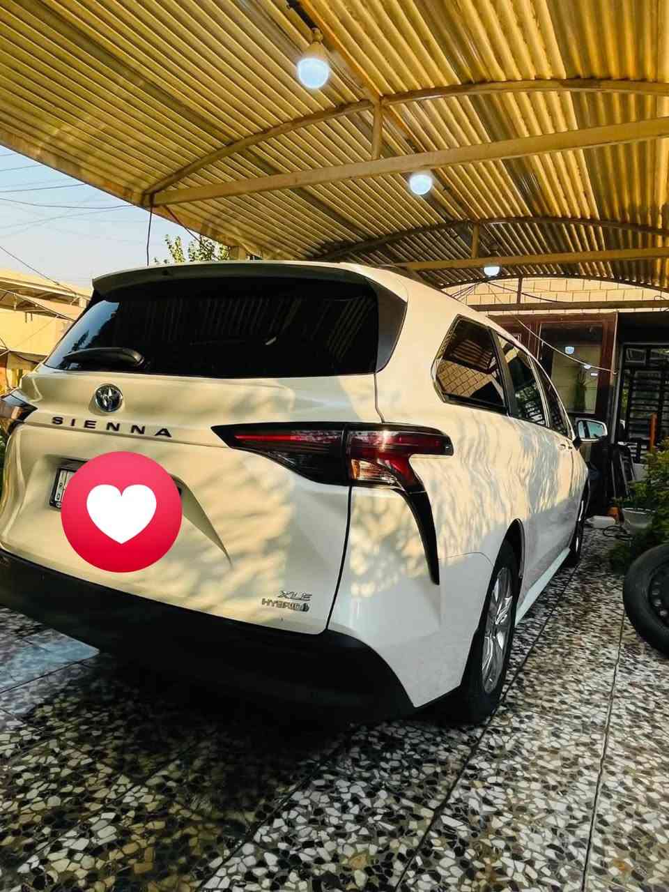تيوتا سينا 2024 XLE.
حادث امامي بسيط ايرباك دركه ستيرن فقط 
بنيد تبديل فقط 
ماشيه ٢٥.٠٠٠ 
السياره بحاله الوكاله جديده جدا 
***********
مرقمه بغداد وب اسمي
