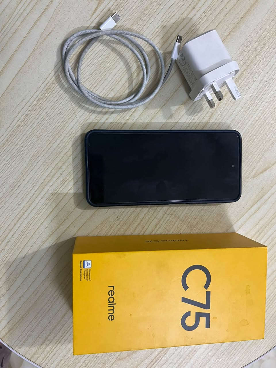 جهاز ريلمي للبيع C75 

🔥 Realme C75 – القوة والمتانة في جهاز واحد!
الجهاز نضيف كما موضح بلصوره وياه كارتونته وياه شاحنه مو مالته بس اصليه تشحن بسرعه 45 W 
الذاكره 256
الرامات 8 
ما مصلح ابد 
مكاني المحموديه 
رقم الهاتف *********** في واتساب 
السعر 275 وبي مجال
