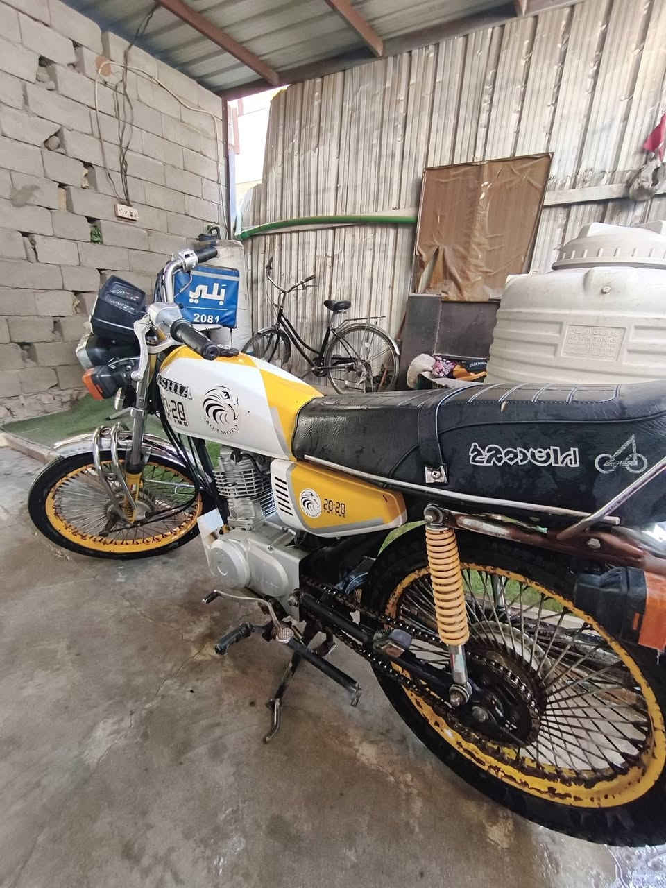 للبيع دراجة نارية موديل 2021 – بسمي  البصرة  🏍️
دراجة نظيفة ومرتبة  جاهزة للاستخدام وشرط تحويل  
موديل 2021

العنوان البصرة الطويسه 
1،700،000
للجادين فقط  الله يرزق الجميع من واسع فضله 🤝
لتواصل 
***********
