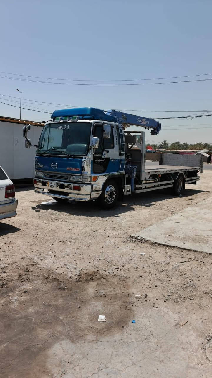 سلام عليكم
هينو انكر فحل 8 برغي رقم بصره انكليزي بسمي موديل 2002
كرين كاركو 3 طن 3 اسلايتات مكينه 80 سوبر مكان مكان السياره حله بابل
***********
***********
