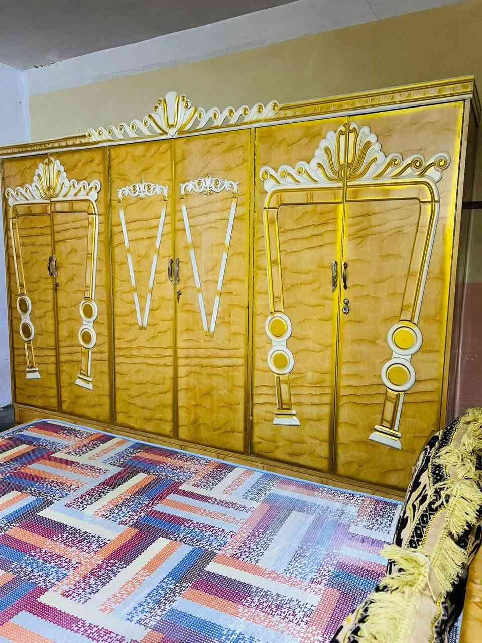 غرفه نوم صاج عراقي جديده طك استخدام اقل الشهر السعر 675 وبيه مجال 
***********
