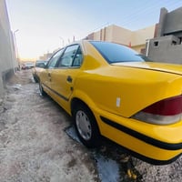 سمند موديل 9 السياره بسمي مصفره هيئه وغرامات السيارة مكفوله ماكو اي تع...
