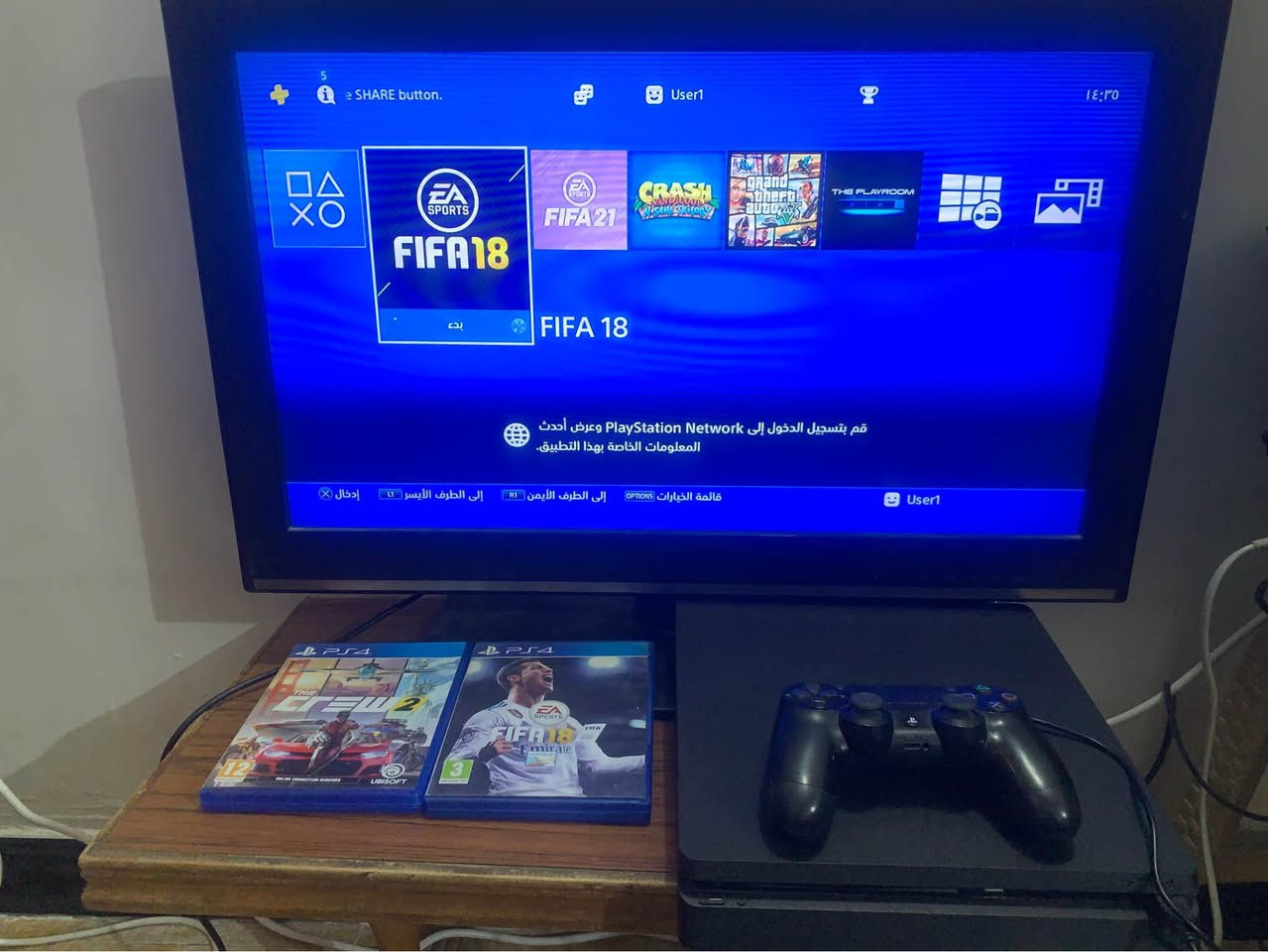 بلي فور • ٥٠٠جيجا • جوستك أصلي